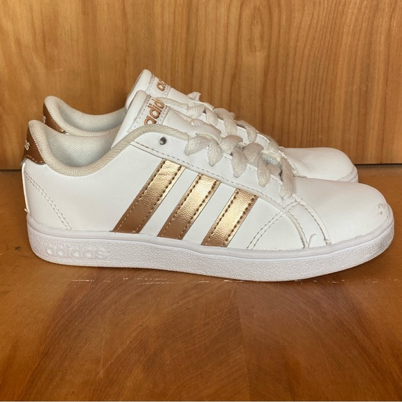 adidas baseline youth sneaker rose gold